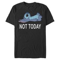 Disney - Lilo & Stitch - Stitch Not Today - Men's T-Shirt - Black - Front