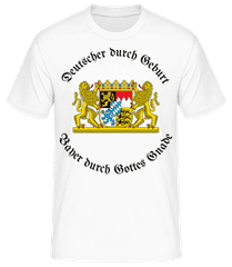 Bayer Durch Gottes Gnade · Männer T-Shirt B&C