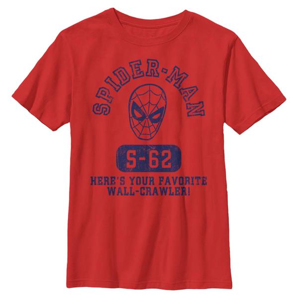 Aperçu: Marvel - Avengers - Spider-Man Favorite Crawler - Enfant T-shirt - Rouge - Devant