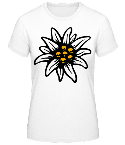 Aperçu: Edelweiss 3 - T-shirt standard Femme - Blanc - Devant