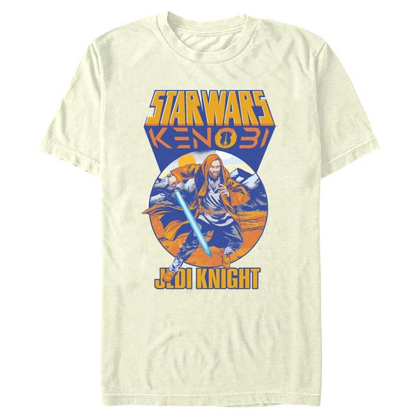 Aperçu: Star Wars - Obi-Wan Kenobi - Obi-Wan Kenobi Been Kenobi Forever - Homme T-shirt - Crème - Devant