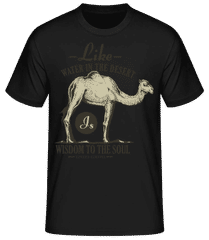 Camel · T-shirt standard Homme