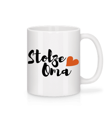 Stolze Oma - Tasse - Weiß - Vorne