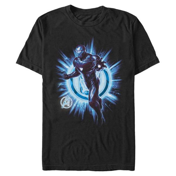 Aperçu: Marvel - Avengers Endgame - Iron Man Ironman Endgame - Homme T-shirt - Noir - Devant