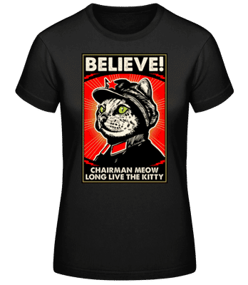 Chairman - Women's Basic T-Shirt - Black - Front
