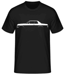 'Mercedes-Benz 280 C (W114)' Silhouette · Pánské basic tričko