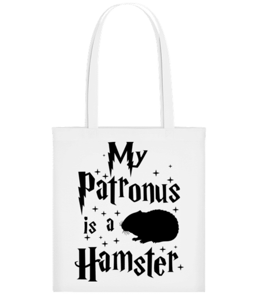 Aperçu: My Patronus Is A Hamster - Tote Bag - Blanc - Devant