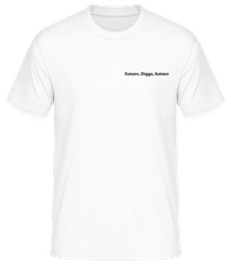 Katzen, Digga, Katzen · Männer Basic T-Shirt