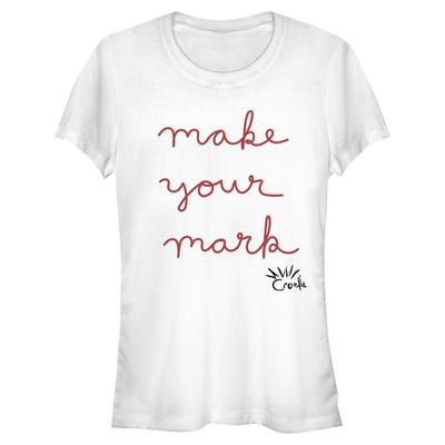 Disney Classics - Cruella - Text Make Your Mark - Women's T-Shirt - White - Front