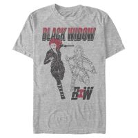 Marvel - Black Widow - Black Widow - Men's T-Shirt - Heather grey - Front