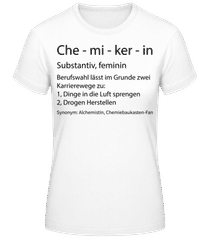 Chemikerin Quatsch Duden · Frauen T-Shirt B&C