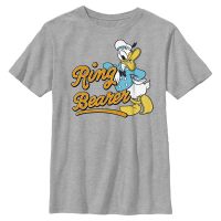Disney Classics - Mickey Mouse - Donald Duck Ring Donald - Kids T-Shirt - Heather grey - Front
