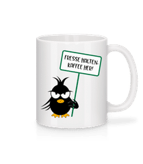 Fresse Halten Kaffee Her · Tasse