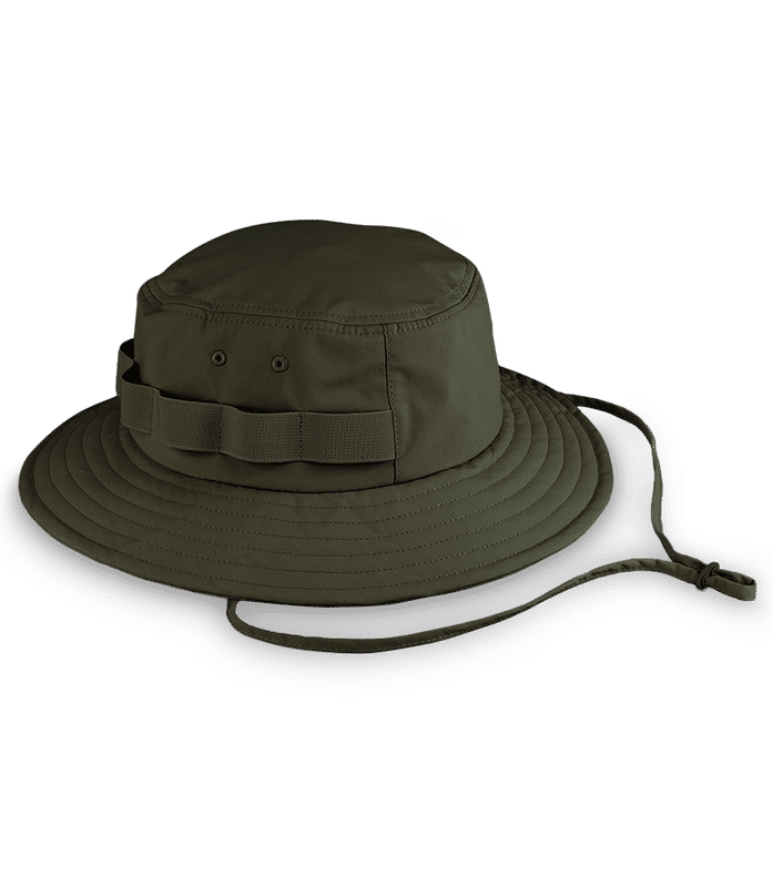 Preview: Outdoor Sun Hat - Olive - Back