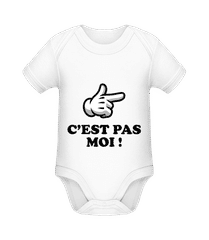C’est Pas Moi · Body manches courtes bio