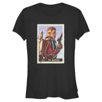 Star Wars - The Mandalorian - Bounty Hunter Marshal Card - Mujeres Camiseta - Negro - delante