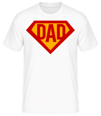 Dad Superhero · Men's Basic T-Shirt