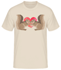 Squirrel Love · Men's Basic T-Shirt