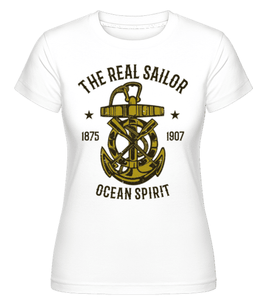 Aperçu: Ocean Spirit -  T-shirt Shirtinator femme - Blanc - Devant