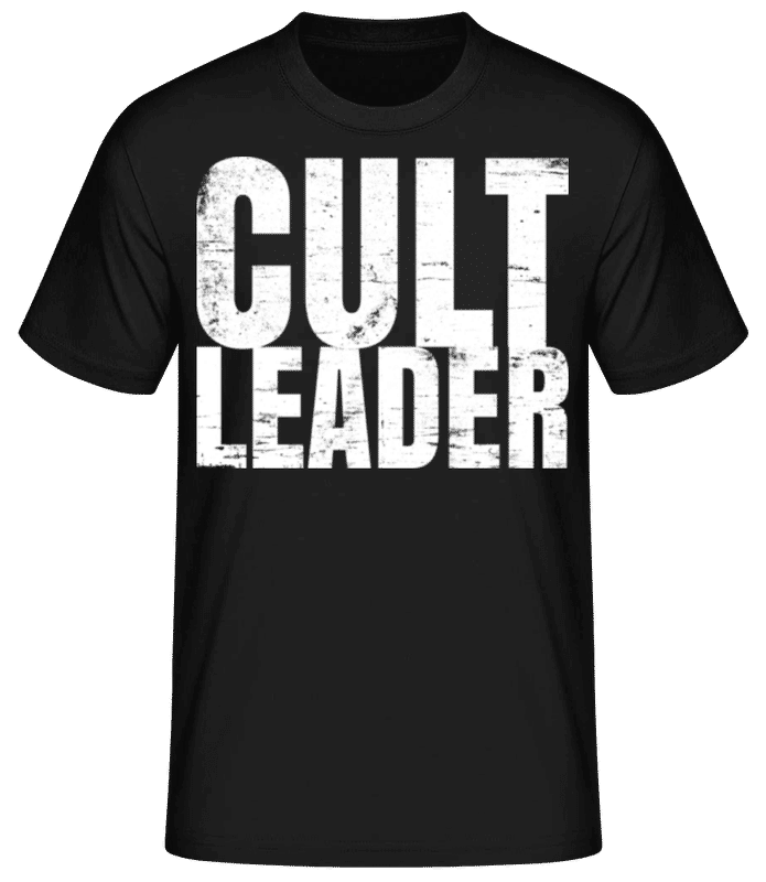 Aperçu: Cult Leader - T-shirt homme B&C - Noir - Devant