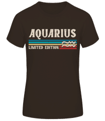 Sternzeichen Aquarius Limited · Frauen Basic T-Shirt