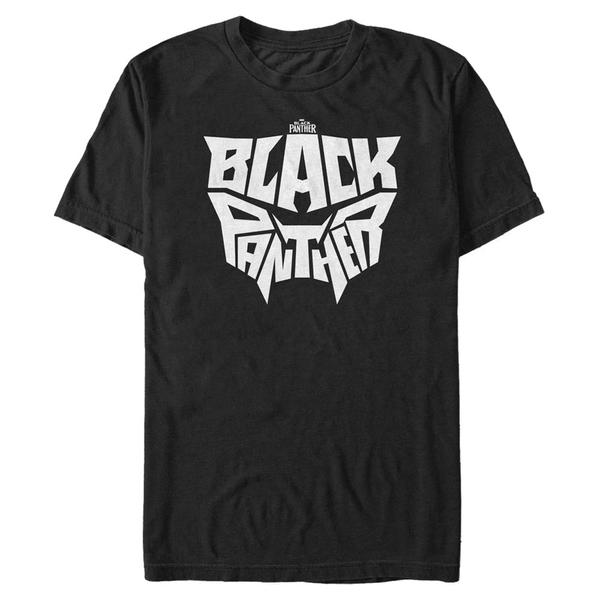 Aperçu: Marvel - Black Panther - Black Panther Letter Face - Homme T-shirt - Noir - Devant