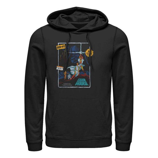 Aperçu: Star Wars - Skupina Vint Vhs - Unisex Sweat à capuche - Noir - Devant