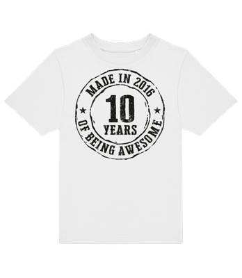 Made In 2015 - T-shirt homme B&C - Blanc - Devant