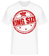 King Size Logo · T-shirt homme B&C