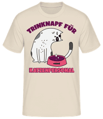 Trinknapft Für Katzenpersonal · Männer Basic T-Shirt