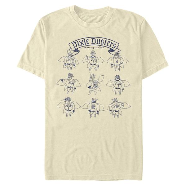 Aperçu: Pixar - En avant - Photo de groupe Sprites Textbook - Homme T-shirt - Crème - Devant