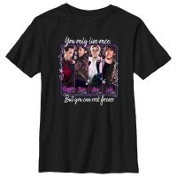 Netflix - Julie And The Phantoms - Skupina Phantom Group - Kinder T-Shirt - Schwarz - Vorne
