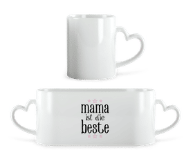 Mama Ist Die Beste · Herztasse