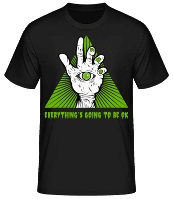 Everything's Going To Be Ok - T-shirt standard Homme - Noir - Devant