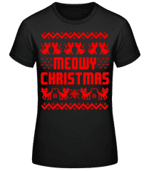 Meowy Christmas · Dámske basic tričko