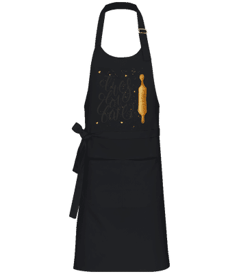 Live Love Bake - Tablier professionnel - Noir - Devant