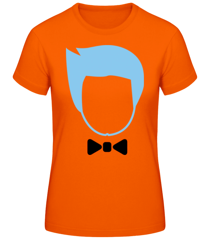Preview: Groom Icon Blue - Women's B&C T-Shirt - Orange - Front