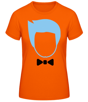 Groom Icon Blue - Women's B&C T-Shirt - Orange - Front