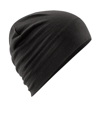 Merino čiapka - Čierna - Za