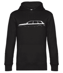 'Audi A4 Avant (B5)' Silhouette · Männer Standard Hoodie