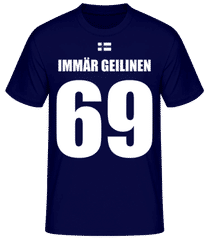 Finnland Fußball Trikot Immär Geilinen · Männer Basic T-Shirt