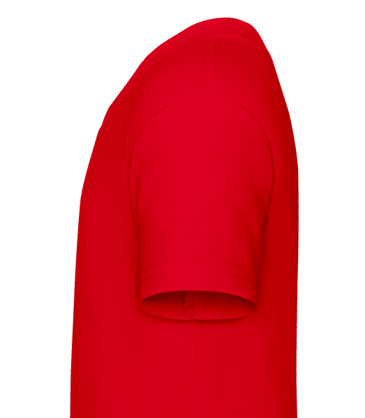 Preview: Disney Classics - Mickey Mouse - Mickey Mouse Son Holiday Patch - Christmas - Kids T-Shirt - Red - Left