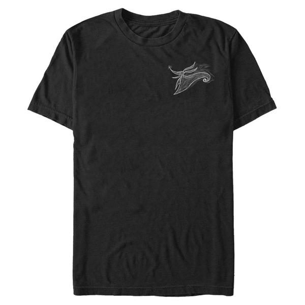 Aperçu: Disney Classics - L'étrange Noël de monsieur Jack - Zero Pocket Scribble - Halloween - Homme T-shirt - Noir - Devant