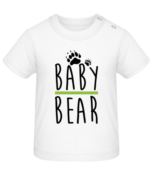 Aperçu: Bébé Ours - T-shirt Bébé - Blanc - Devant