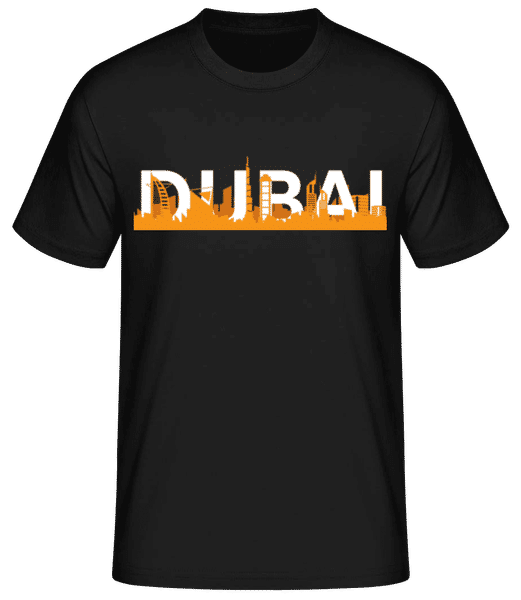 Aperçu: Dubai - T-shirt standard Homme - Noir - Devant