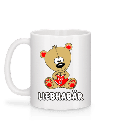Liebhabär - Tasse - Weiß - Hinten