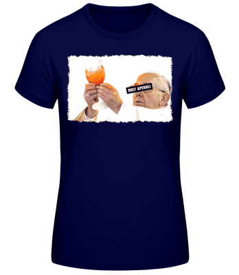 Holy Aperoli - Women's Basic T-Shirt - Navy - Front