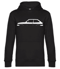 'Ford Fiesta XR2 Mk I' Silhouette · Männer Standard Hoodie