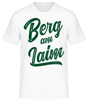 Berg Am Laim Swoosh - Männer T-Shirt B&C - Weiß - Vorne