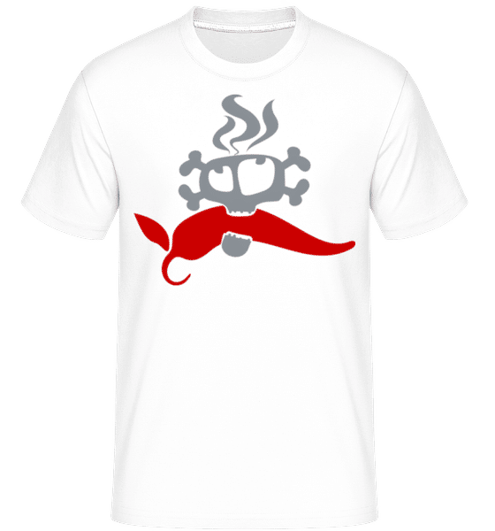 Aperçu: Chili Super Chaud -  T-Shirt Shirtinator homme - Blanc - Devant